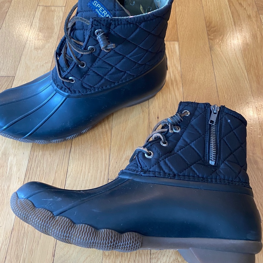Sperry boots. Barely worn.